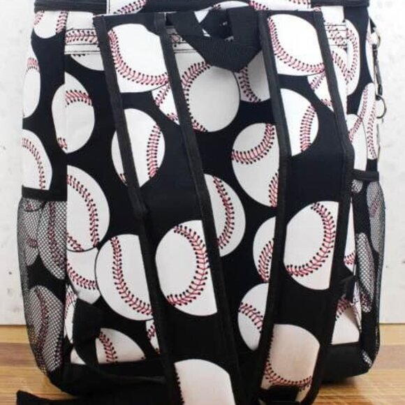 Baseball Backpack Cooler - Picture 3 of 5